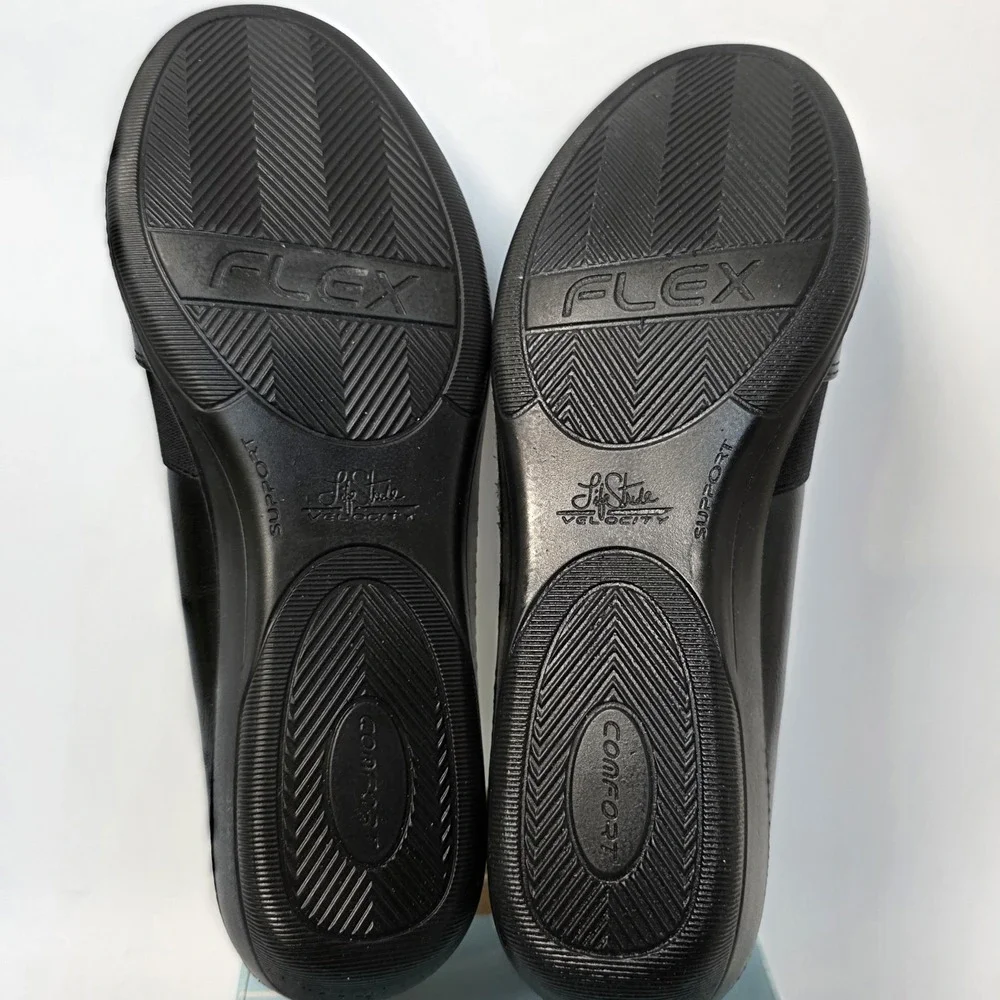 NEW LifeStride Women's Isabelle Loafers. Velocity‎ w/ Memory Foam 8 Narrow Black